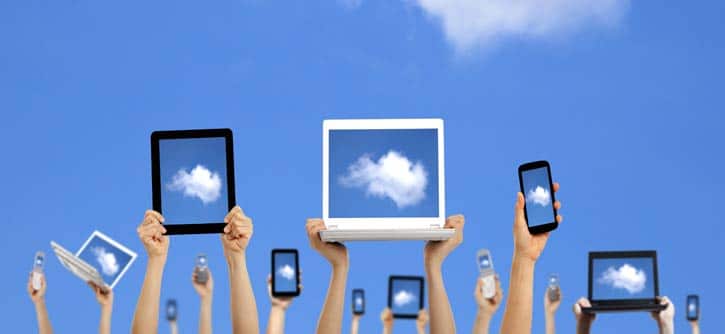 Digital chartered accountant - cloud accounting concept